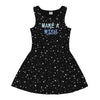 P One Make a Wish Galaxy Black Frock 8284