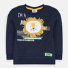 Mini B Blue Terry Sweatshirt