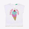 UCB White Charry on Top Fancy Shirt