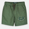 NXT Dark Green Monkey Face Shorts