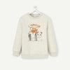 Tape a lœil Bone White Fleece Sweatshirt