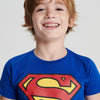 Sinsay Blue Superman Jersey T-shirt