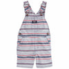 Oshksh Striped Short Length Overalls Dungaree 12235