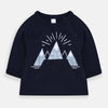 Pet Navy Blue Knit Sweatshirt and Trouser 2PCS Set