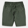 MNT Green and Black Lining Shorts