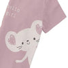 Baby Club Light Purple Hello Girl Shirt