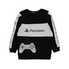 PlayStation Black Panelled Fleece Sweatshirt