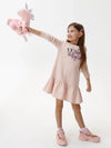 SNS Venice Pink Terry Winter Frock 11361