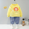 Yellow Shirt with Pant Trouser 2PCS Set 