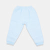 Sky Blue Sweatshirt with Trouser 2PCS Quilted Set