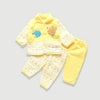 Yellow Shirt with Trouser Fleece 3Pcs Set 