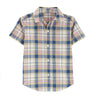 Carters Blue and White Check Casual Shirt