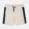 Minoti Black and Off-white Terry Short