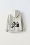 ZR SKTD Grey Zipper Hoodie 12646