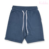 Couture's Silver Blue Terry Shorts 3903