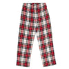 DN Red and White Check Trouser