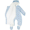 Blue Tiger Paris Quilted Snow Suit #12443