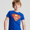 Sinsay Blue Superman Jersey T-shirt