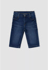 ESN Mid Wash Blue Denim Bermuda Shorts 11775