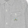 SM White Grey Casual Check Shirt