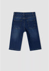 ESN Mid Wash Blue Denim Bermuda Shorts 11775