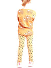 LDX Black Spots Yellow Summer Trouser 7108