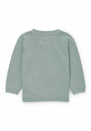 C A Rabbit Green Sweater 12538