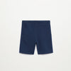 MN Navy Blue Bermuda Shorts 10174