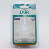 PUR Feeding Bottle Silicone Classic 2 Nipple Pack 6203