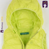 BENETN Florescent Green Sleeveless Jacket 9697