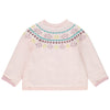 ORC Owl Pink Pockets Knitted Cardigan 11543