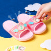 Mosquito Repellent Pink Anti Slip Slippers 4338