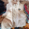 Juicy Couture Pink Super Comfy Fur Sleeveless Jacket 12189