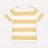 ANK Front Pocket Mustard and White Stripes Shirt 7092