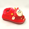 Stuffed Doll Red Covered Winter Rubber Sole Slipper 6253