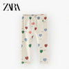 ZR Multicolor Heart Rib Winter Legging 10081