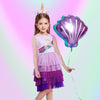 Flying Unicorn Purple Fancy Frock 12430