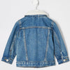 NPO Borge Collar Unisex Denim Jacket 11147